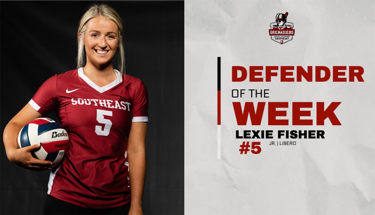 Volleyball: Lexie Fisher Named RSC Defender of the Week
 - IUSathletics.com/article/2568