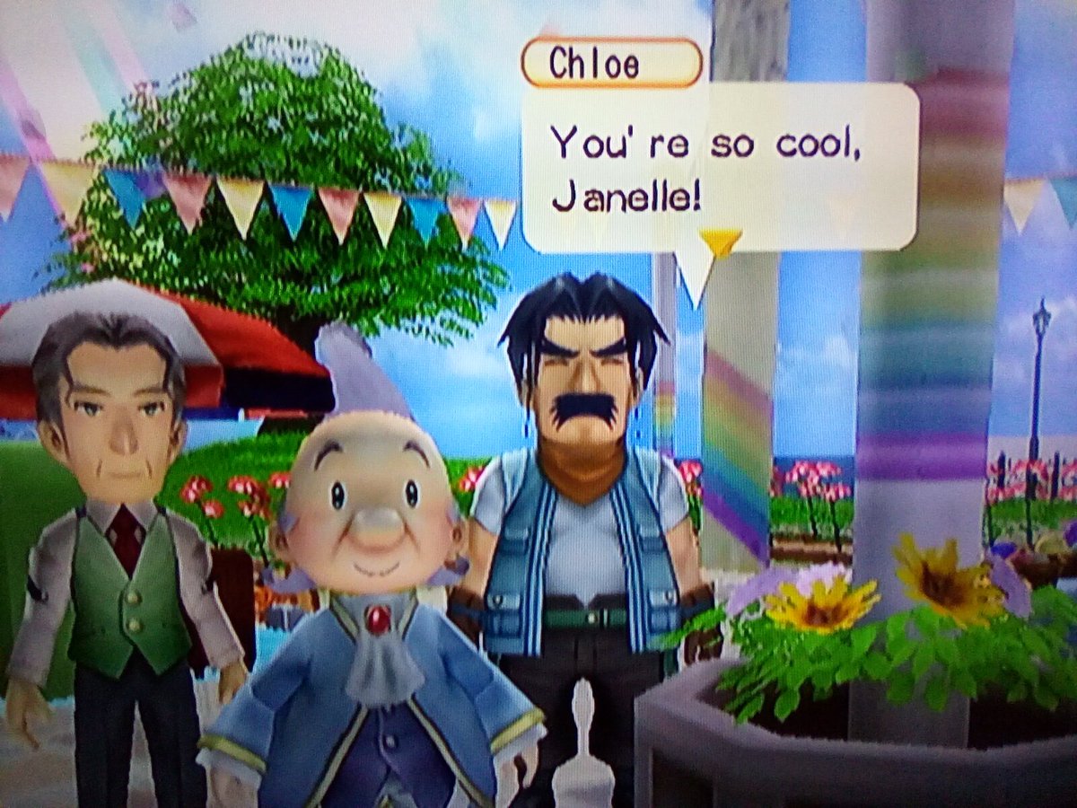 JanelleWaz's tweet photo. #HarvestMoon #TreeOfTranquility I always appreciate games telling me how cool I am and that I'm not a wimp. https://t.co/Tcy47Qj5DN