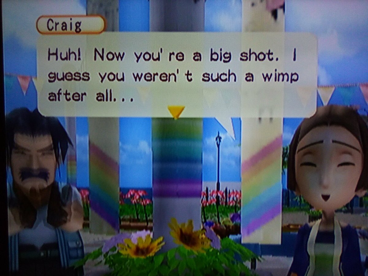 JanelleWaz's tweet photo. #HarvestMoon #TreeOfTranquility I always appreciate games telling me how cool I am and that I'm not a wimp. https://t.co/Tcy47Qj5DN