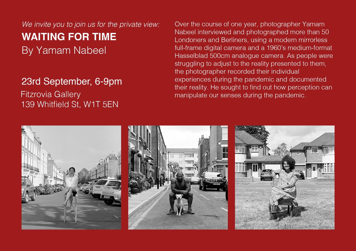 Waiting for Time by <a href="/YamamNabeel/">YamamNabeel</a> , exploring reality versus perception during the pandemic is opening next week at the Fitzrovia Gallery in #london. 
#BWPhotography #fineartphotography #filmphotography #portraits <a href="/The_RPS/">The Royal Photographic Society</a> <a href="/TPGallery/">The Photographers' Gallery</a> <a href="/BWPMag/">B+W Photography</a>  <a href="/MuseumofLondon/">MuseumofLondon</a>
