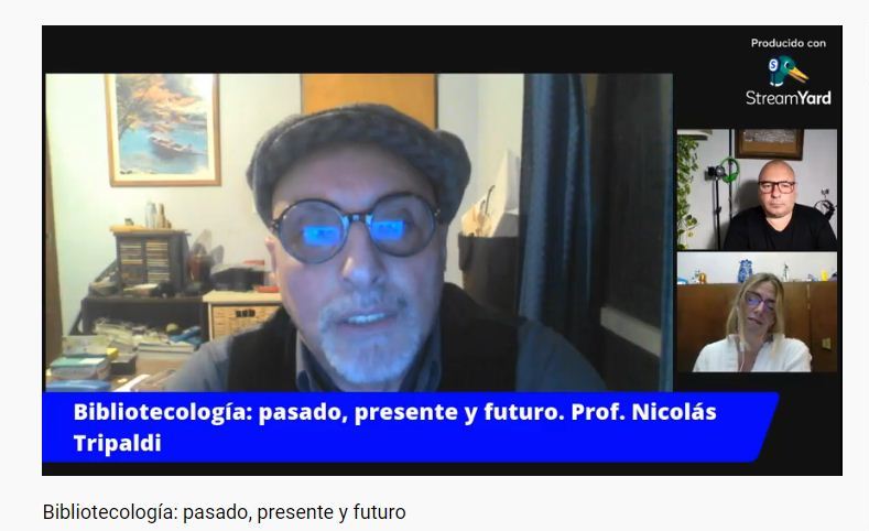 ABPR_Rosario's tweet photo. Terminó la conferencia magistral de Nicolás Tripaldi , en la que realizó un detallado repaso de las oportunidades que tiene el campo bibliotecológico actual. Se encuentra disponible en nuestro canal de Youtube https://t.co/s0IpDuYw6P #DiadelBibliotecario https://t.co/DkElbNf9XX
