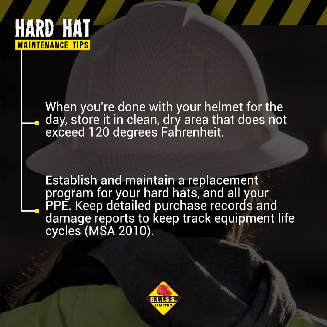 blisssafety's tweet photo. Regularly scheduled maintenance sessions with your helmet make all the difference. Follow these steps to make sure your helmet is well cared for! 👷🏻‍♀️👷🏽
#pyramex #hydrodip #blisssafety #blisssafetystore #safetystore #safetyfirst #safetyhat #PPE #hardhat #hydrodipped #trinidad https://t.co/ICxPFtGJFo