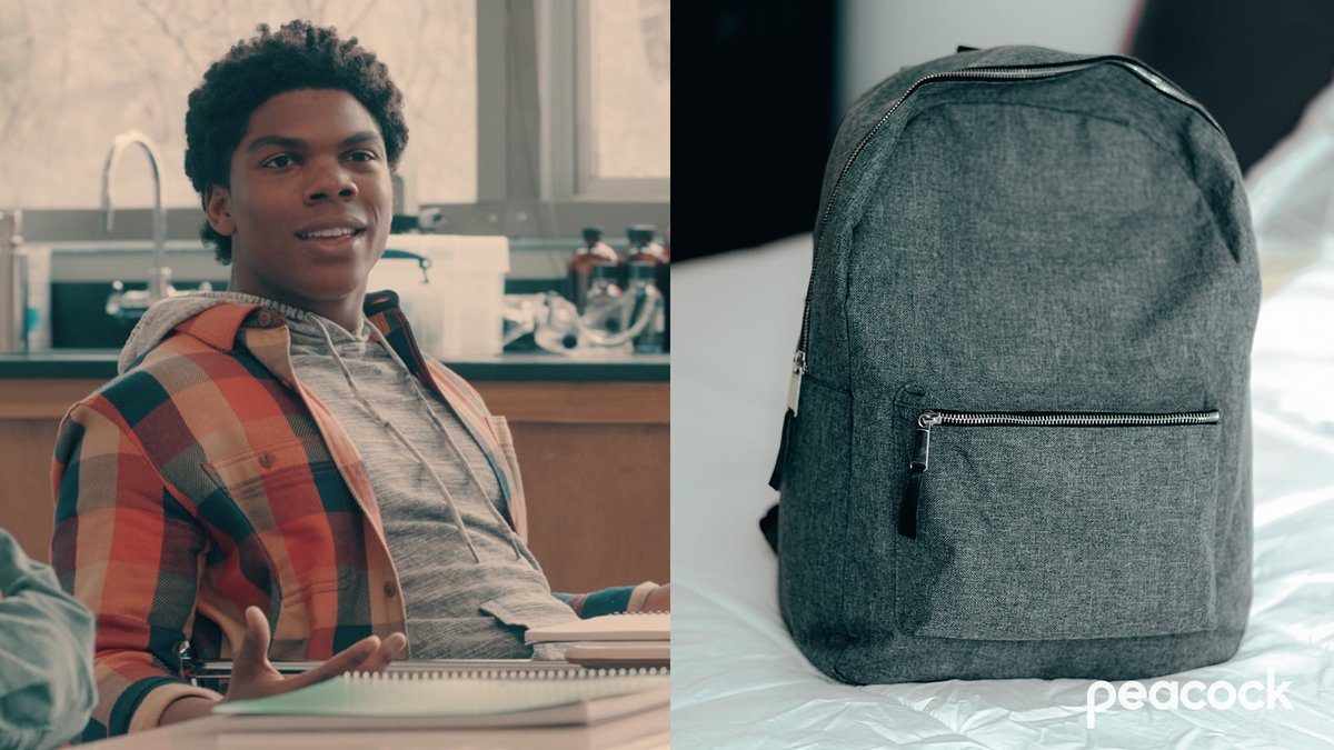 peacock's tweet image. A thread of Whitlock High students as school supplies because what else would we be doing on a Monday afternoon?