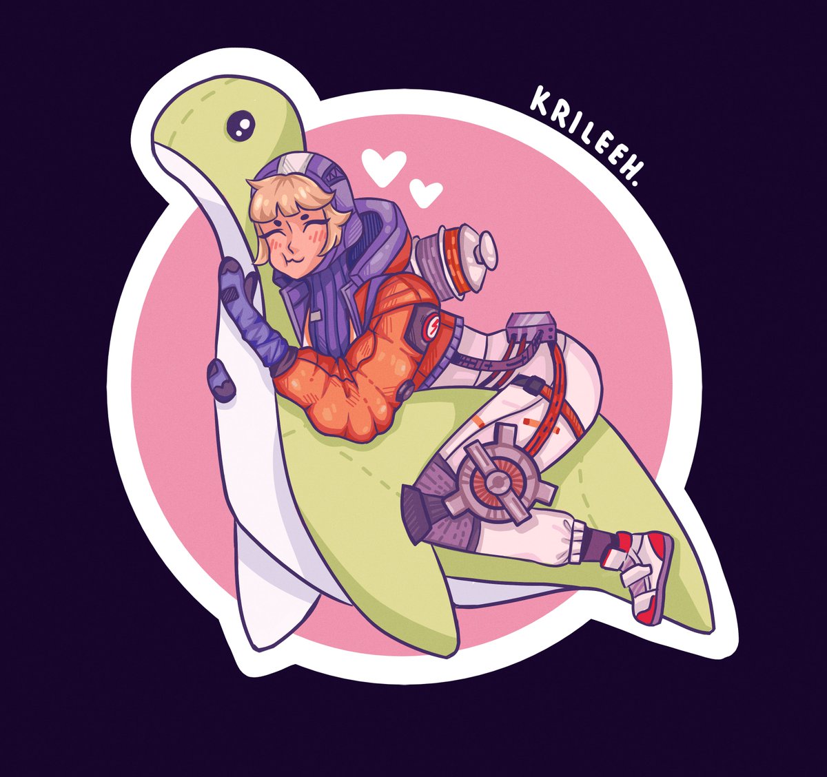 krillorio's tweet photo. Little Wattson w Big Nessy :3 making a sticker pack for some champs ! :D

#DigitalDrawing #ApexLegendsFanart #ApexLegends # https://t.co/auCt9HSFFt