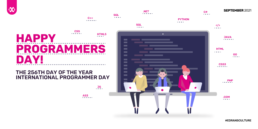 edransIT's tweet photo. 😄👩💻👨💻 Happy International Programmer's Day to all @edransIT' coders!
☕ Turning caffeine into software...
🌐🌎 Keeping the world connected even during these hard times. Thanks for your magic and good work! 🚀
#256Day #ProgrammerDay #ProgrammersDay2021 #HappyProgrammerDay https://t.co/xcihbE424t