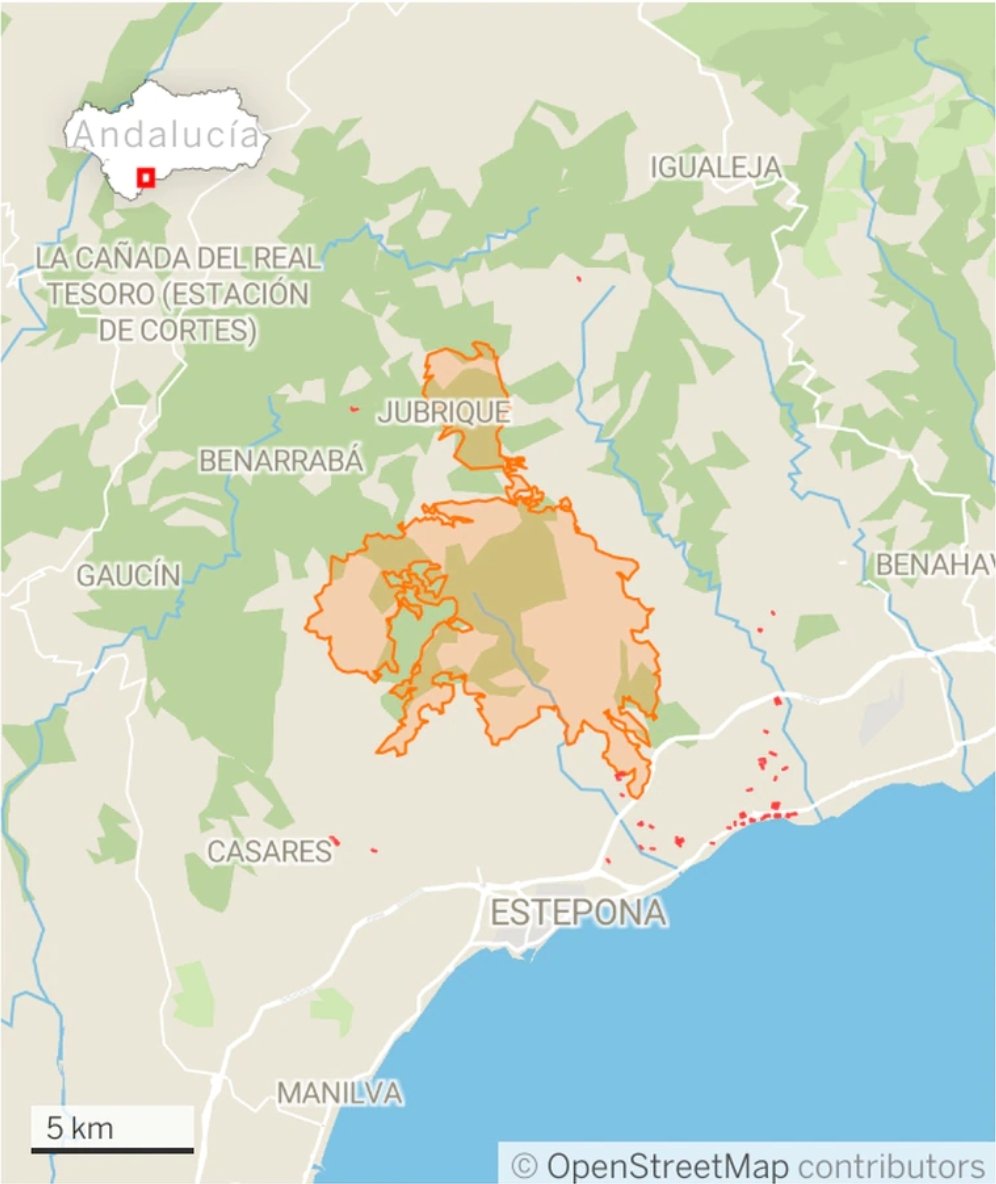 La hectárea es una medida de superficie equivalente a  10.000 m². Es la superficie que ocupa un cuadrado de 100 metros de lado. El símbolo de hectárea es ha.

¿Pero se hace tu mente una idea de lo que es una ha? 

7️⃣4️⃣0️⃣0️⃣ hectáreas lleva calcinadas el #IFJubrique