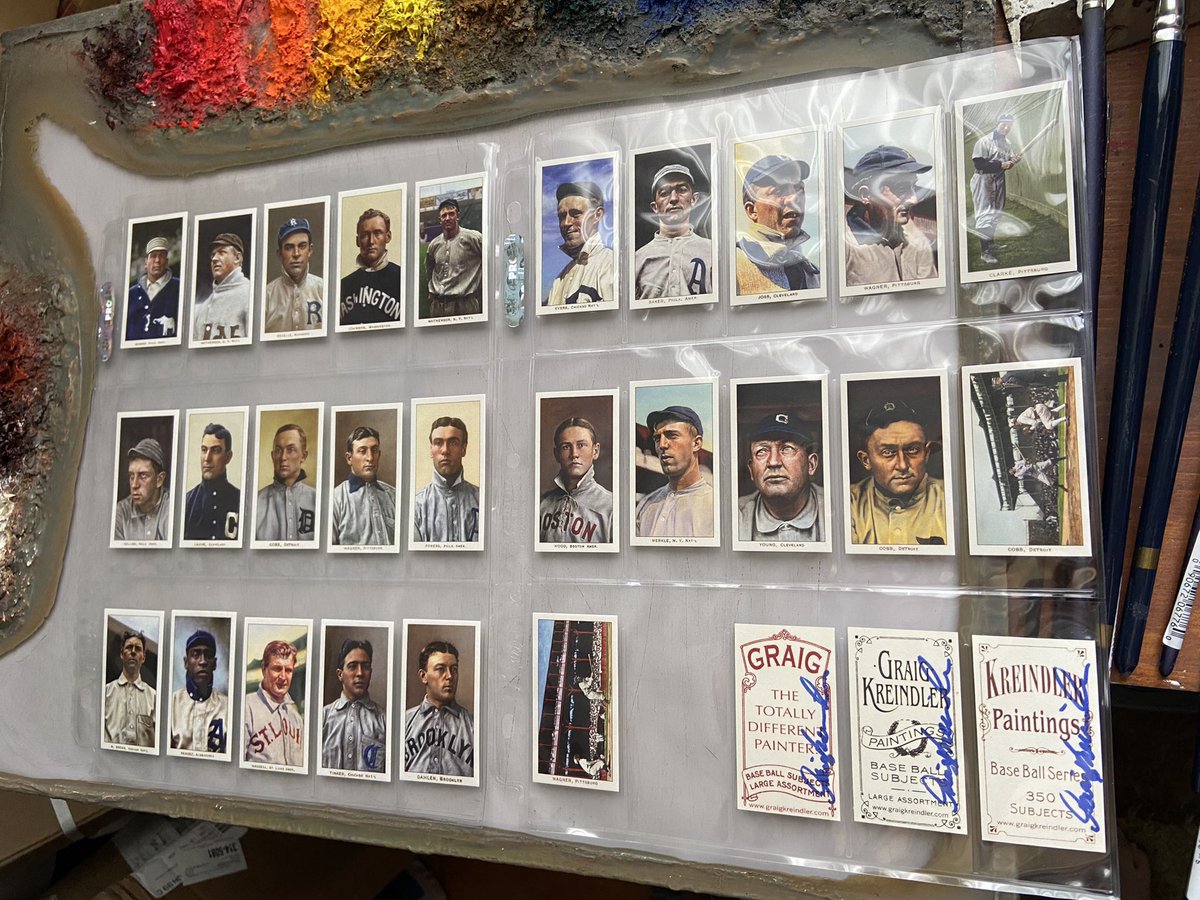 GraigKreindler's tweet photo. ICYMI: Got another set of T206 business cards to give away. Must RT and follow me to be eligible—will pick a winner tonight (9/13) at 9:00 PM EST! https://t.co/FDC34dlKcL