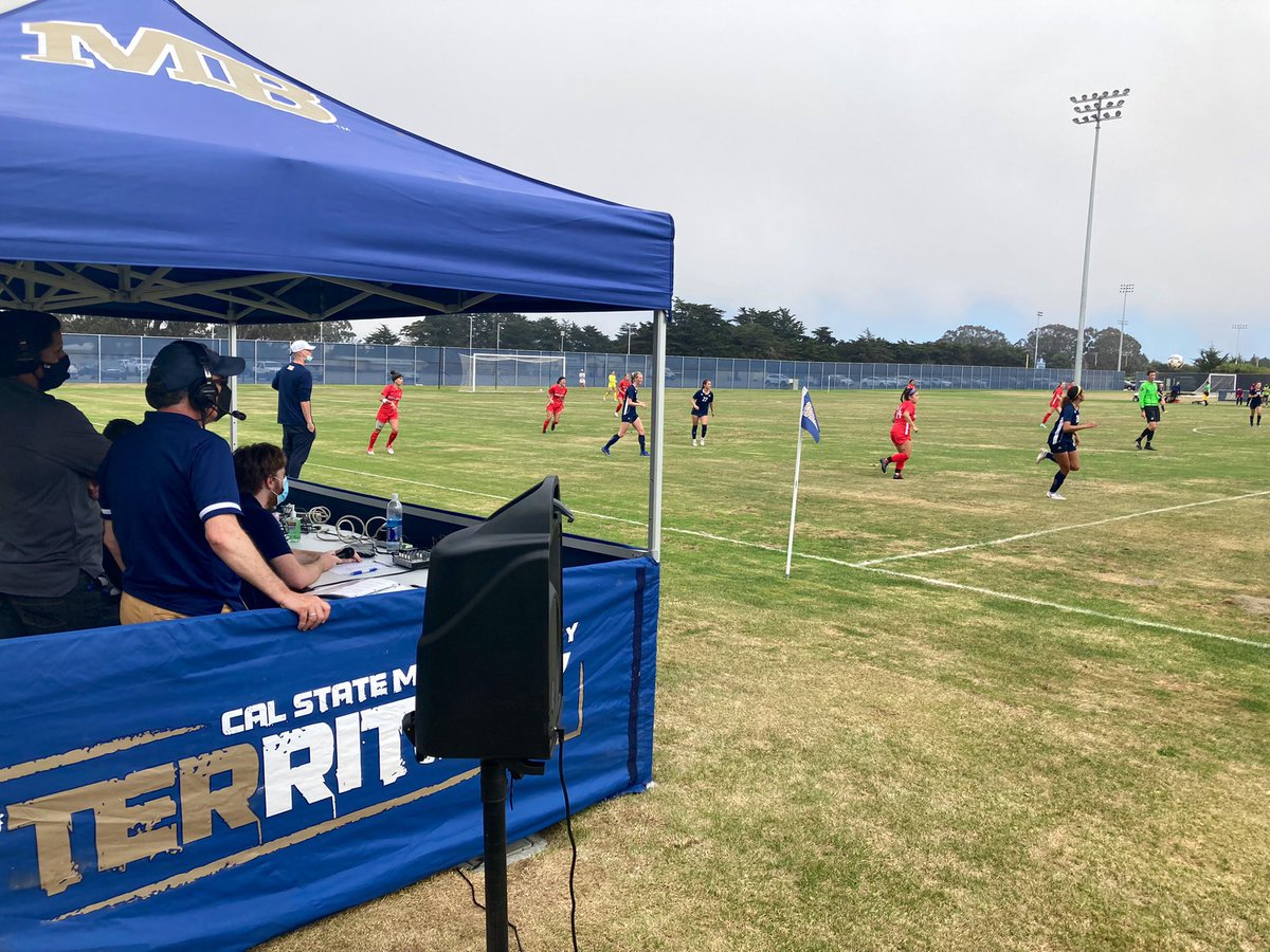 GregBPool's tweet image. Officially, I continue to work from home through the Fall semester. So my chances to come to campus are few. Being able to call soccer games for @OtterAthletics is one of them, and it’s a privilege beyond measure. #WeAreMB #MakeWavesMB #MBTID