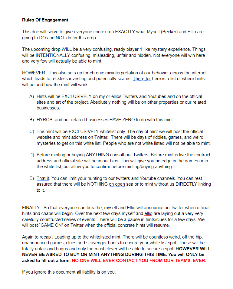 ZssBecker's tweet photo. Last out of character post.

Here is an extremely clear guideline on how...citizenship...will work.

Myself and Ellio are taking a few days pause on hints to lay out...things. 

Read this and when we post "game on" the games begin. https://t.co/05Wyh3gyTm