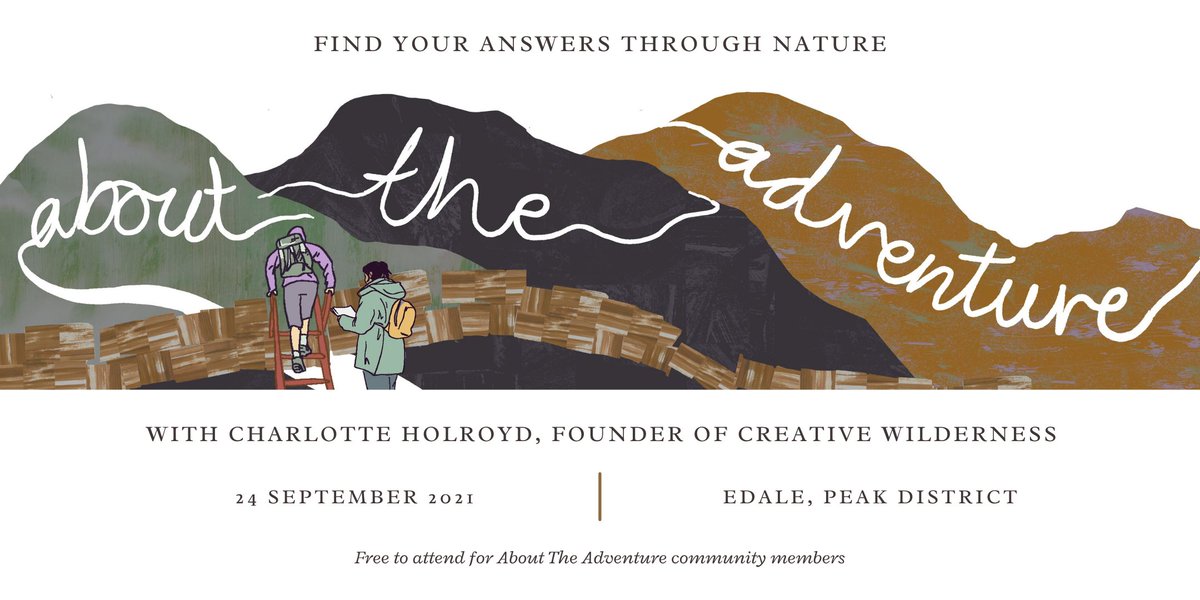 How can you find your answers through nature?

Another chance to meet one of my podcast guests - Charlotte <a href="/CreativeWilder/">Creative Wilderness</a> for an outdoor workshop and walk in the #PeakDistrict.

More details &amp; tickets here: eventbrite.com/e/find-your-an…