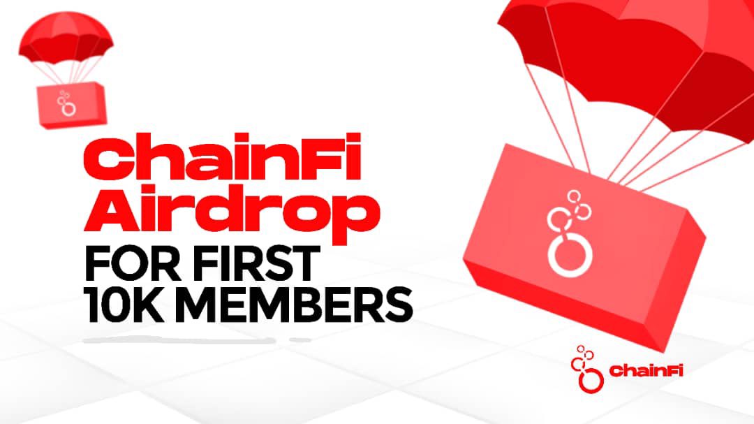chainfi_io's tweet photo. ChainFi multi-chain decentralized exchange with liquidity mining protocols will airdrop its governance token to first 10k members

Claim free $CNFI airdrop:
-Enter https://t.co/i6jr0gv1g9 use the menu button and select ChainFi airdrop 

#BSC #Ethereum #Polygon #Airdrops #DEX https://t.co/gPihpwy10J