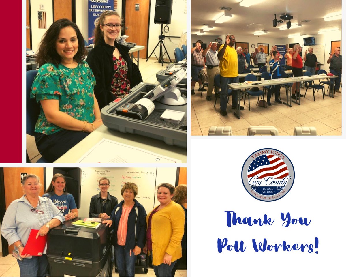 VoteLevy's tweet photo. Thinking back to all of the amazing Poll Workers who came together to make our 2020 election happen.  Letters were mailed today to all current workers to see who is willing to serve in the next election cycle.

#VoteLevy #BecomeaPollWorker https://t.co/FZfKjjOKLj