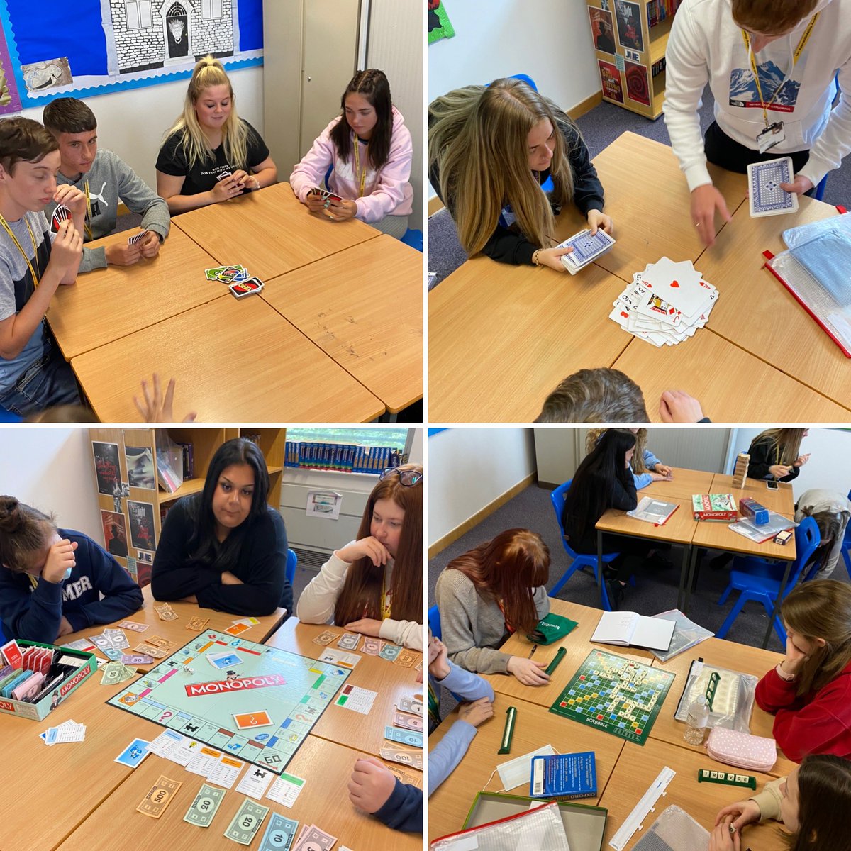 LCC14AA's tweet image. Games means things such as team building, communication and problem solving, key skills for the future! 😌Education is more than learning academics, it’s learning skills and competencies that can be used every day!👍🏻 #differentwaysoflearning #alternativeenvironment @leedscitycoll