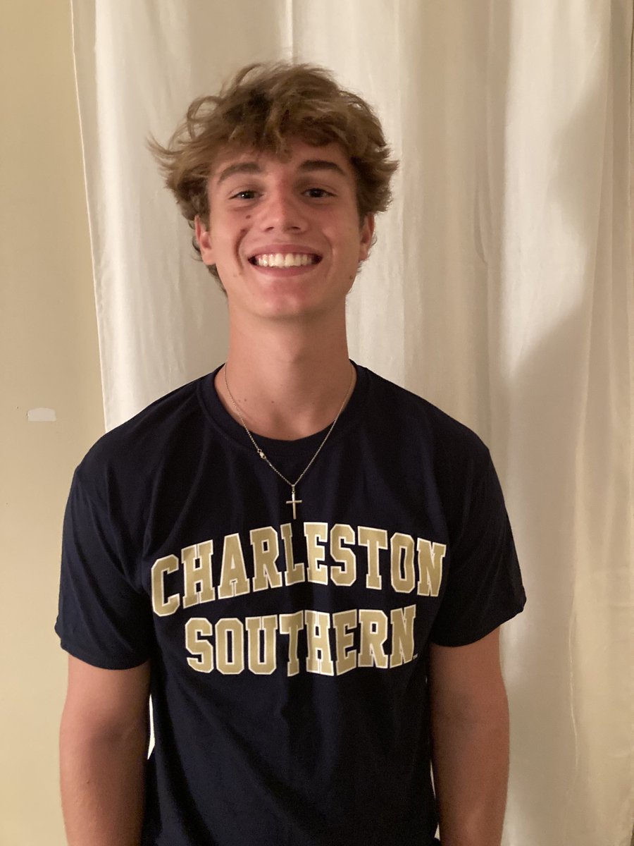 edsmither's tweet photo. Congratulations to Brennan for getting accepted to โฆCharleston Southern @CSUNIVโฉ #IAMCSU https://t.co/KSvibnWy59
