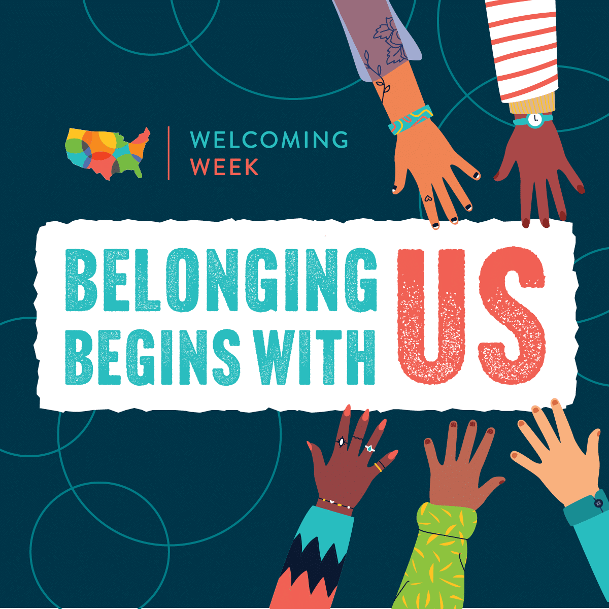 PhillyCDCs's tweet photo. There's no #EquitablePhilly without vibrant and diverse immigrant communities that make our city a better place to live, work, and thrive! Join @PhillyOIA for #WelcomingWeekPHL until September 24th. This year's theme is "Belonging Begins with Us." https://t.co/VNhijJfI8N https://t.co/fEWGeU5YKv