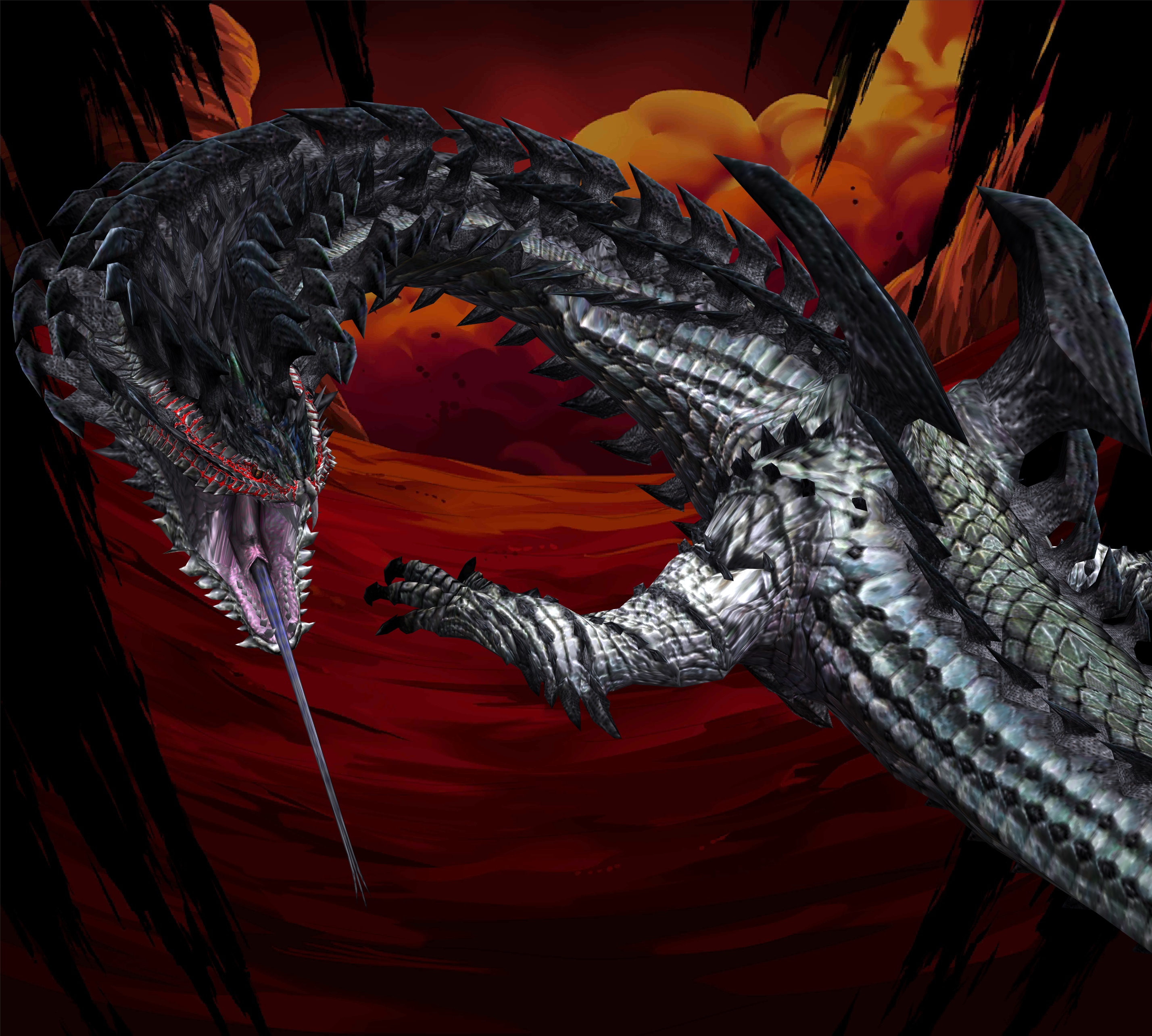 Orara Nozawa Sneaky Snakey Slithering To Hail The Dragon King Dalamadur Shahdalamadur ダラ アマデュラ ダラ アマデュラ亜種 Monsterhunter Monsterhunter4 Monsterhunter4u Monsterhunter4g Mh Mh4 Mh4u Mh4g モンハン