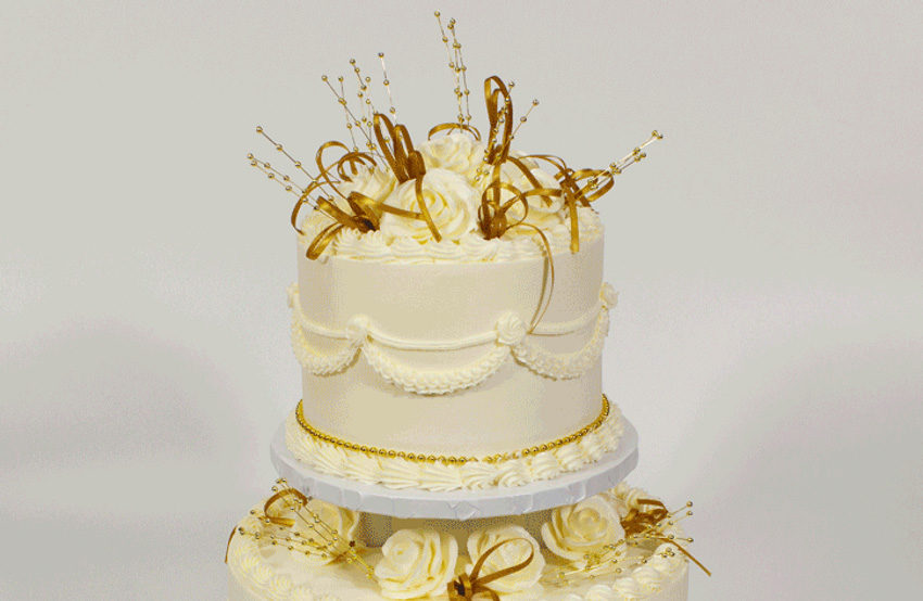 Las Vegas-based <a href="/freedsbakery/">Freed's Bakery</a> has created the world's first NFT wedding cake. ow.ly/AnPY50G9cqY
