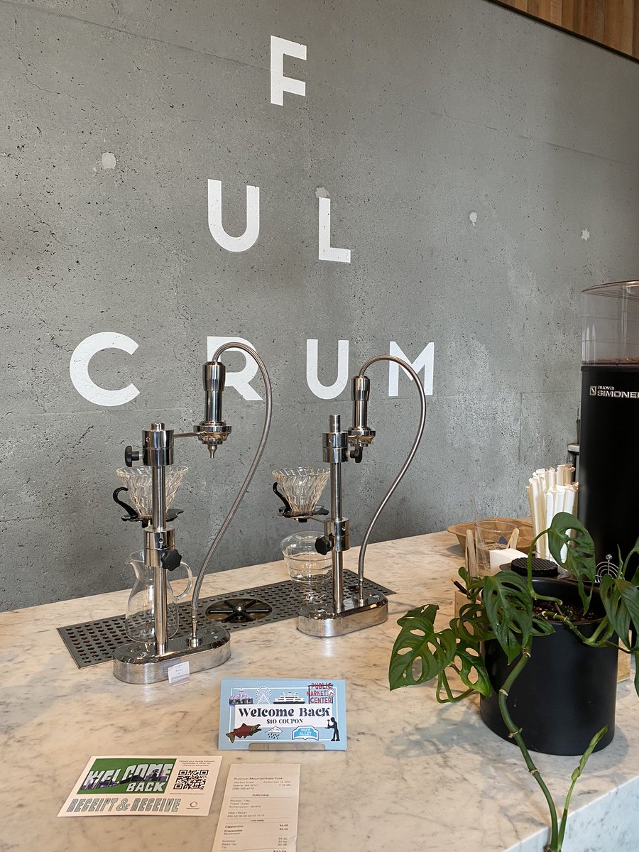 intentionalist_'s tweet photo. Thanks to @FulcrumCoffee for participating in #WelcomeBackSeattle!
- Pick up a $10 Welcome Back coupon
- Enjoy a special offer
- Upload your receipt and receive a reward
Learn more 👉🏽 https://t.co/HyyYfAo7PK #SpendLikeItMatters https://t.co/ueNLJKVu5a