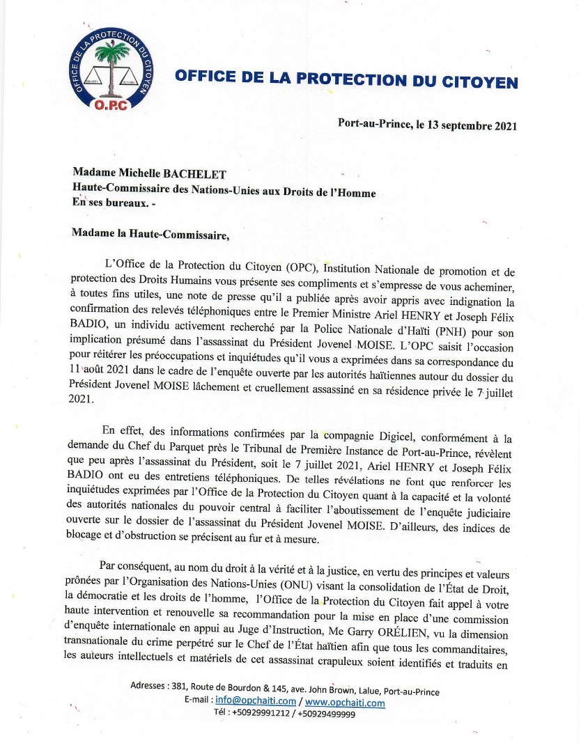 laloidemabouche's tweet photo. L'Office de la Protection du Citoyen se tourne vers le Haut Commissariat des Nations Unies aux Droits de l'Homme. 

Je ne sais plus ni à quelle saison ni à quel épisode, nous sommes dans la saga #Magnicide mais que de rebondissements ! https://t.co/uUtJWLKbRt