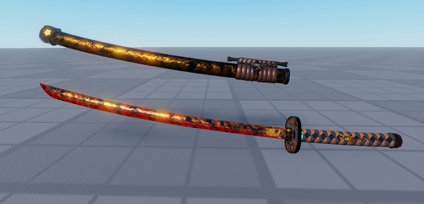 froge on Twitter: "Crimson Katana (also for gpo) #Roblox #RobloxDev…
