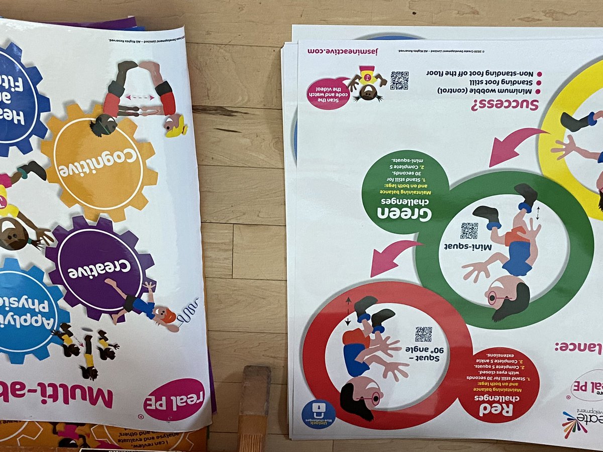 A great after school session supporting the staff at St Mary's RC Crowborough in the start of their #realPE journey.