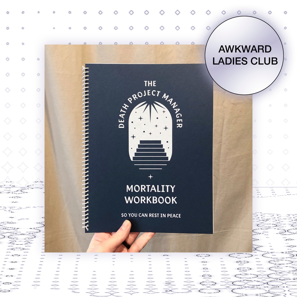 VanArtBookFair's tweet photo. EXHIBITOR: Awkward Ladies Club @awkwardladies⁠
——————————————⁠
#VancouverArtBookFair #VABF2021 #riso #risograph #memoir #autobiography #DIY #endoflifecare #endoflifeplanning #deathplanning #zine #zines https://t.co/Esl7es8I0I