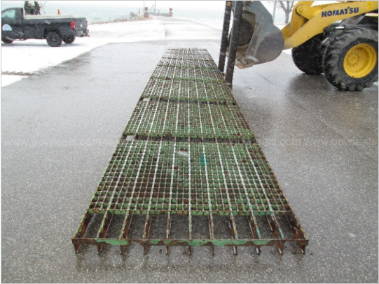 mackinacbridge's tweet photo. Vintage steel deck grating from the @MackinacBridge are up for auction. Pieces are approximately 5 1/2 feet X 38 feet and 5 inches deep

Click the link for more details 
https://t.co/KZOZouJJsb https://t.co/LeOOohPGr0