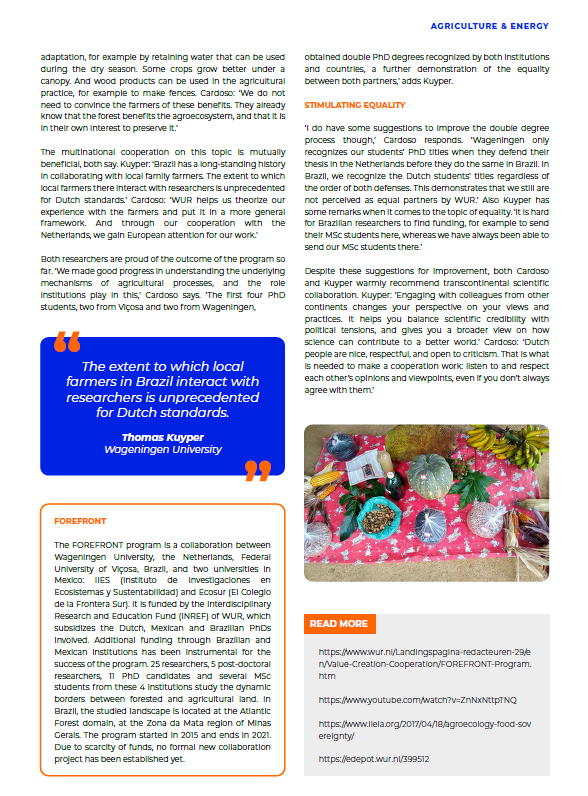 NLinnovBRA's tweet photo. Highlight #NLBRshowcasesSTI: NL-BR agriculture cooperation for "Balancing agriculture and nature" in a mutually beneficial way. https://t.co/ZUuV0cVgeZ #INREF #ForefrontProgam @ufvbr @WUR @HulsmanRia @WillemienAsselt @IAnetwerk @fapemig @johan_mols @AgriBrazilie @NLinBrasil https://t.co/vdfYka1PR7