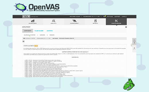redesiptec's tweet photo. ¿Eres administrador de un sistema SIEM OSSIM? no olvides que desde el pasado 31 de agosto las actualizaciones de OpenVas como sistema de escaneo de vulnerabilidades ya no estarán disponibles. Esto motivado a que se actualizó hacia GVM en la versión 5.8.7 #soc #ossim #opensource https://t.co/Ph2jUbkRW2
