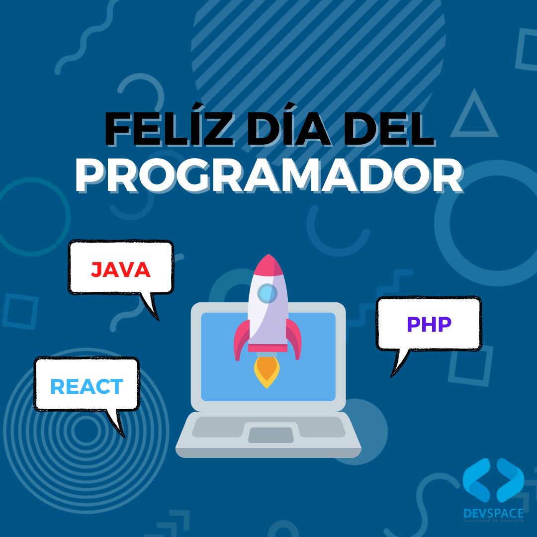 devspacemx's tweet image. 🚀¡Feliz día del programador! 🥳

Hoy 13 de septiembre celebramos el Día del Programador, siendo hoy el día 256 del año, ya que el 256 representa la cantidad de números que pueden representarse con 8 bits👩‍💻👨‍💻

Sigamos compartiendo conocimiento y haciendo comunidad, ¡Feliz día! 🎉