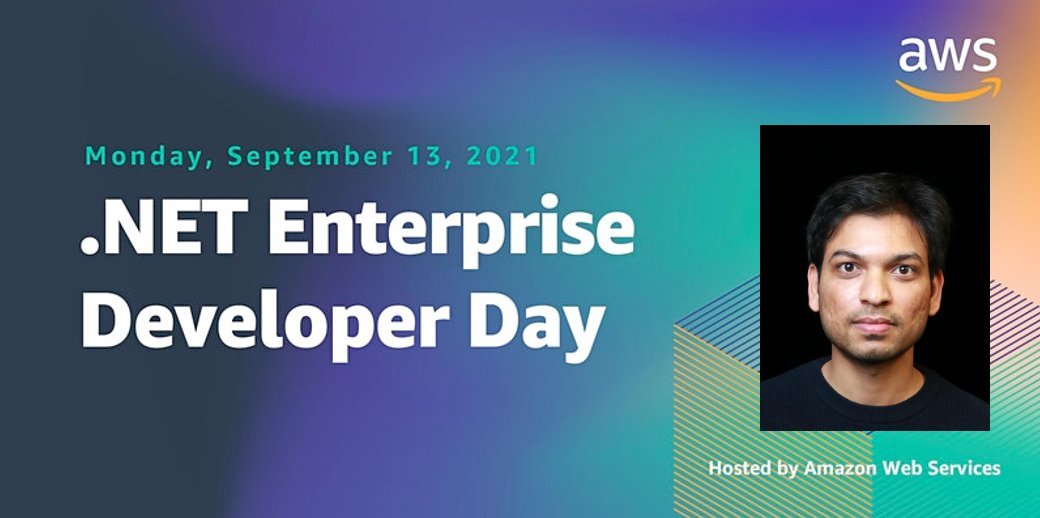 dotnetonAWS's tweet image. Starting in 5 minutes -&amp;gt;

&apos;Building a real-time .NET application on AWS using AWS Lambda and Amazon API Gateway&apos;

Join us - go.aws/3ljmJa2

#dotNETonAWS #dotNET #dotNETEDD