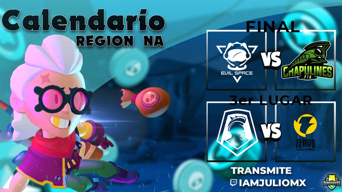 Llegamos a la etapa final de esta novena edición😥

Hoy desde las 9 PM 🇲🇽 iniciaremos con el partido que define al campeón entre 
<a href="/EvilSpace4/">en proceso</a> 🆚 <a href="/Chapulines_FA/">Chapulines F/A</a> 

Y por el tercer lugar tendremos a
<a href="/ImagineKnights/">Imagine Knights</a> 🆚 <a href="/TempoLightning/">Tempo Lightning⚡</a> 

Todo esto en vivo por:
twitch.tv/iamjuliomx
