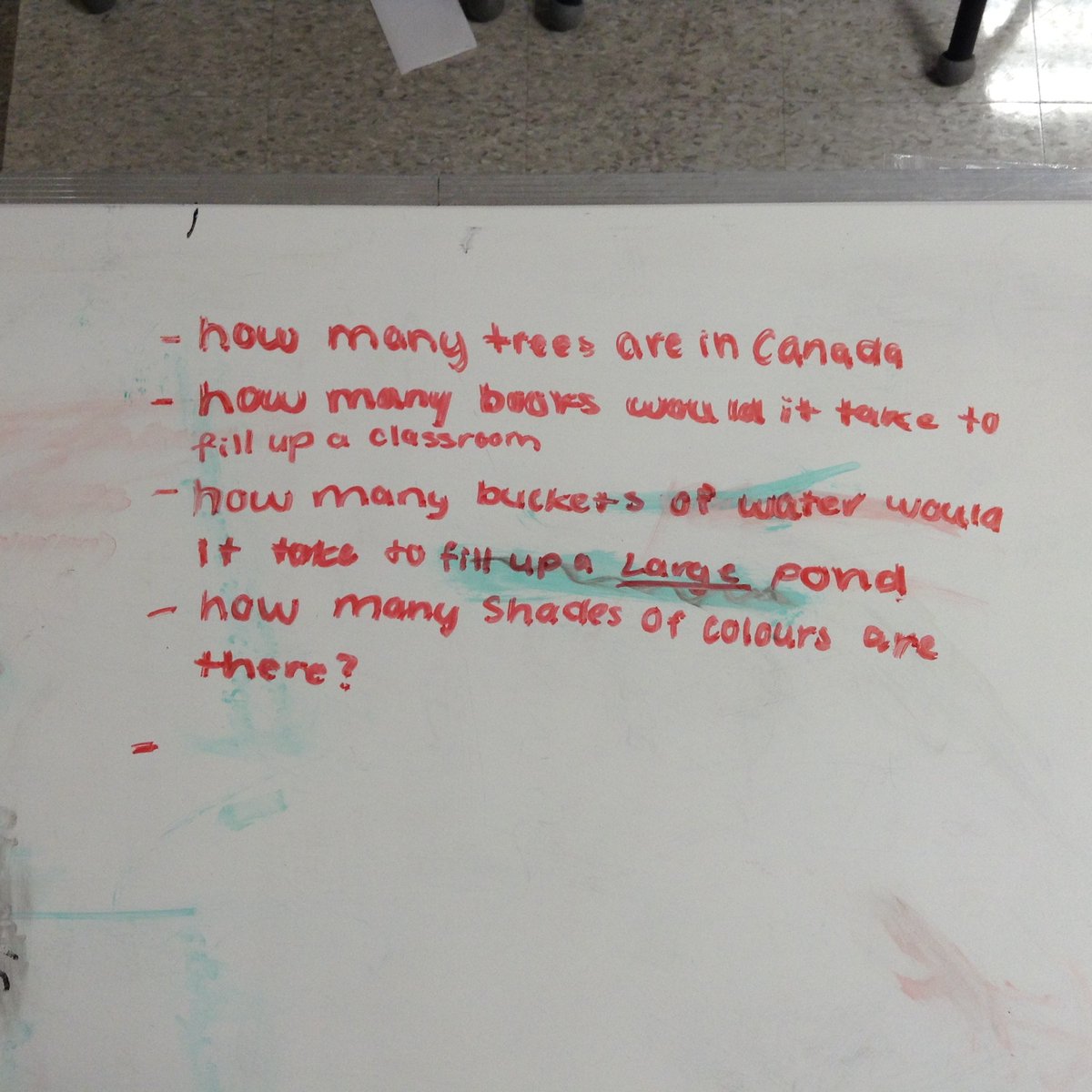 rhondahewer's tweet image. Day 1 of #mathematicalmodelling Using #fermi problems as a vehicle to explore the process - great S generated questions - the class landed on how many elephants would it take to sink the titanic 😳 Let&apos;s see what tomorrow brings... #wrdsbmath #thinkingclassroom
