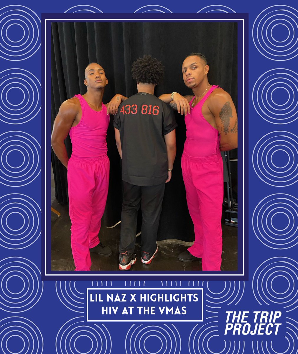 iReachMZ's tweet photo. Last night at the MTV Video Music Awards lil Nas X invited Mardrequs Harris, Director, Community Investments at @SouthernAIDSCo to highlight as part of his performance the severity HIV has affected the U.S. south. What did you think of the performance and the message? https://t.co/m0Wq6daT8X