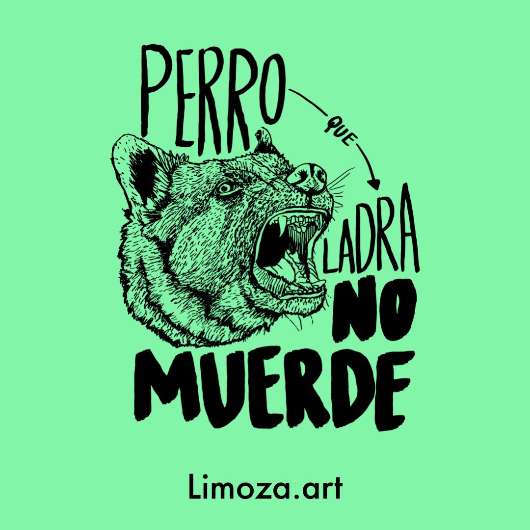 LimozaArt's tweet photo. Which one you like best?
Perro que ladra no muerde
“A Dog who barks doesn't bite'' there are plenty of those everywhere. Beware of the dog who doesn’t bark!

#MexicanSouvenir #PuroMexico #MerchDesign #ArtMerch  #Shopify #MexStyle #MexNMatch #TShirts #limoza #art #illustration https://t.co/U1emvbl5lA