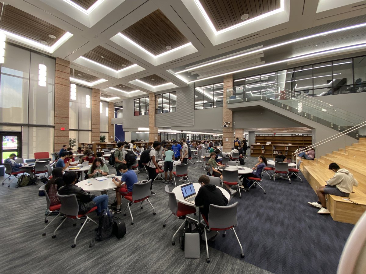 AHSeaglesLMS's tweet photo. The AHS library is the place to be! https://t.co/7C4CkuDH1S
