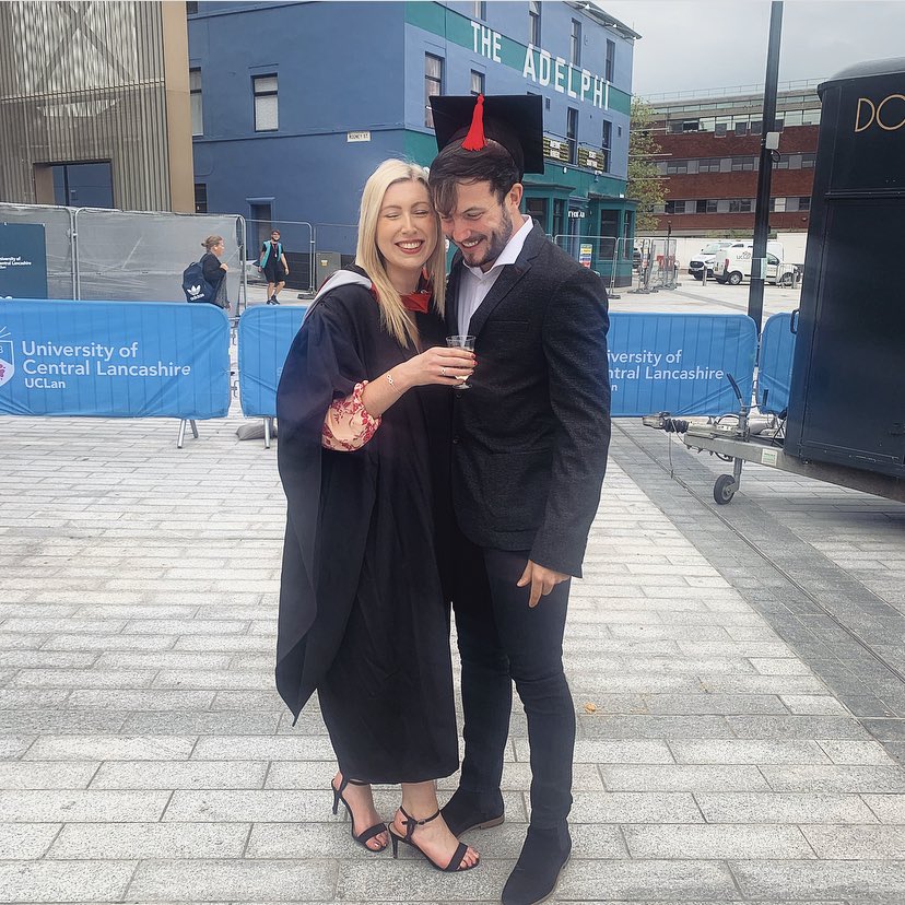 Today I graduated with a Distinction in the Masters of Laws in Legal Practice and I couldn’t be more proud of myself 🥺👩🏼‍⚖️♥️