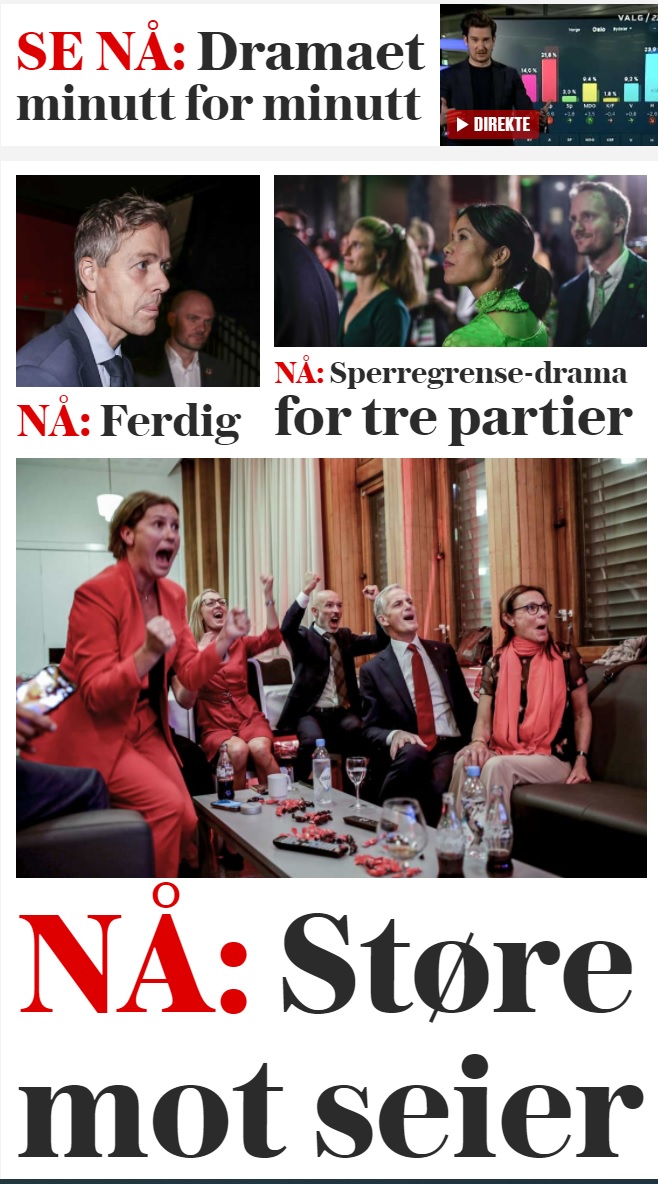 Det skjer mye NÅ #valg2021