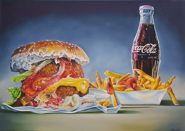 Ishyndar's tweet photo. Featured Art of the Day: "Hungry Again". View at: https://t.co/ySLSeM79E5 https://t.co/tQN6VgvQeK