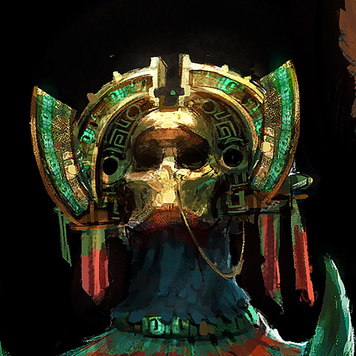 Dantrelium's tweet photo. An elite aztec warrior I did a while ago, still one of my favorite pieces!

#illustration #ConceptArt #DigitalArt https://t.co/tS4ZvP1DeX