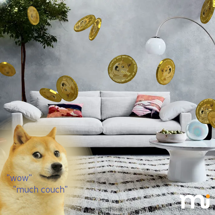 mimble_co's tweet photo. • Couch = ok
• New Couch = good
• New couch + paid for with dogecoin = Much Wow!

GET THE APP
Android: https://t.co/Co6NttupZQ
iOS: https://t.co/OMkGScKAgg

#Mimble #Doge #DogeCoin #MuchWow #Bitcoin #Crypto #CryptoCurrency #AltCoins #AltCoin https://t.co/NdYoNZ9hUv