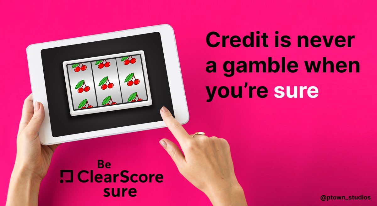 Credit is never a gamble... <a href="/OneMinuteBriefs/">One Minute Briefs ⏱️</a> <a href="/ClearScore/">ClearScore</a> #BeClearScoreSure