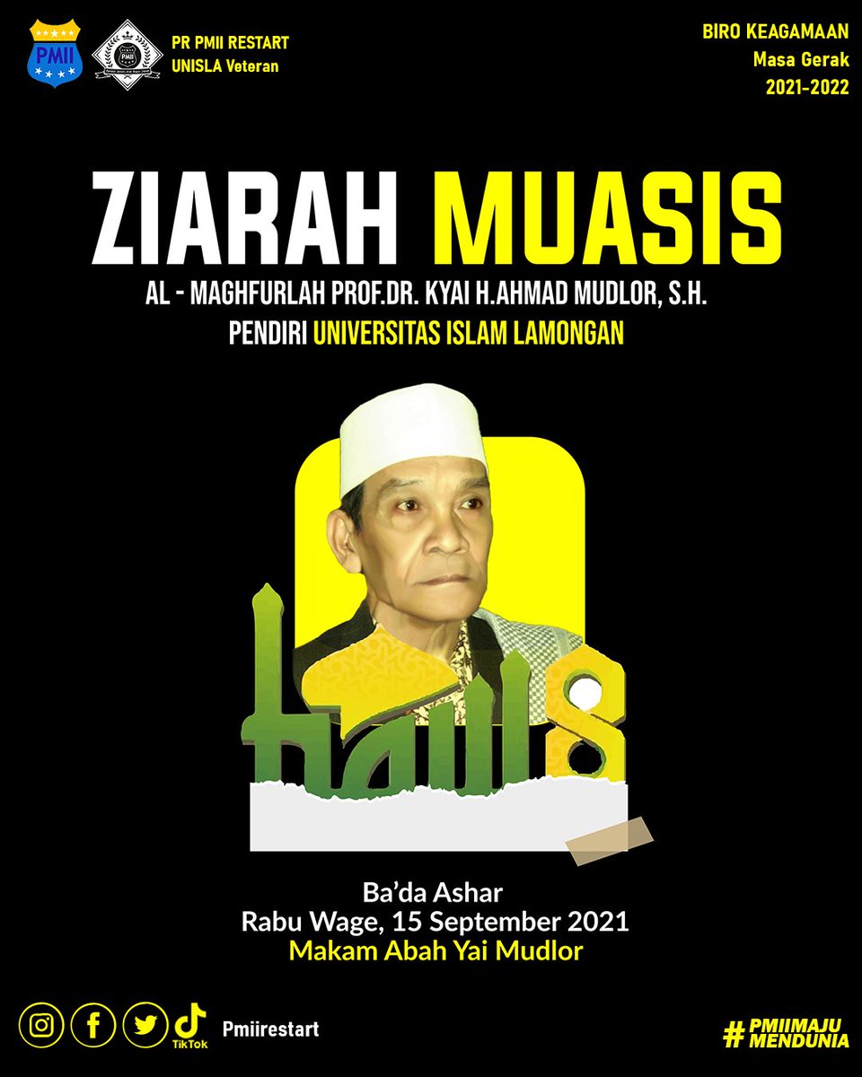 PMIIRESTART's tweet photo. Ilmu Dan bakti kuberikan, adil dan makmur kuperjuangkan. Semoga dengan terus menerus Mengimplementasikan Tri motto Dzikir, Fikir, Amal Sholeh. Ilmu yang didapat semakin barokah. #pmiimajumendunia #pmii #pmiirestart #restartunisla https://t.co/Sm680skAUh