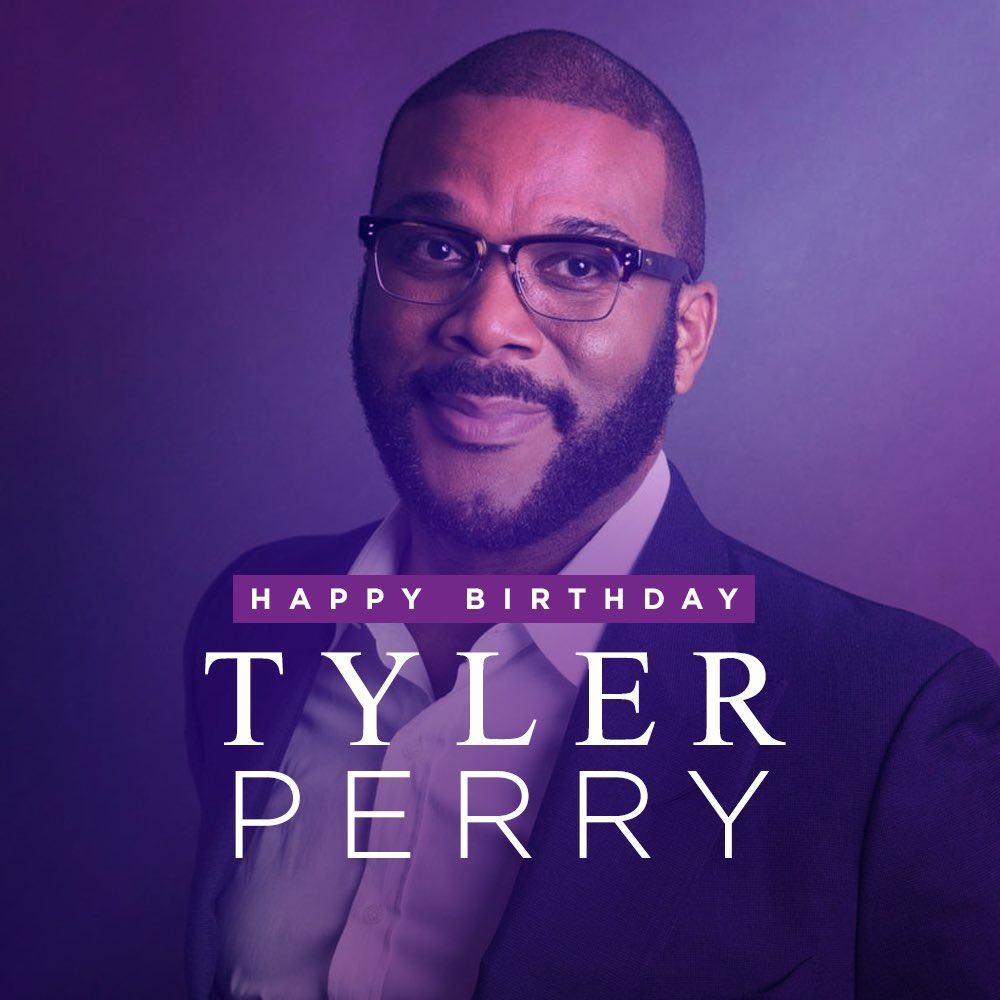 Happy 52nd Birthday! Tyler Perry 