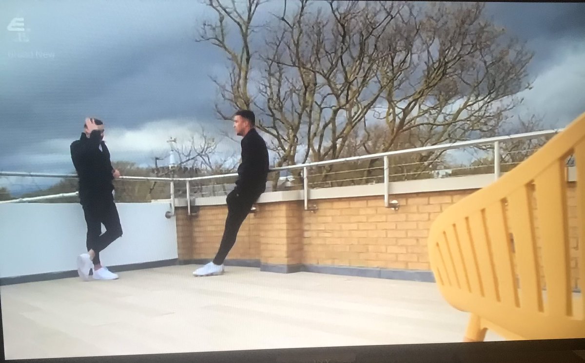 MAFShysteria's tweet photo. Just two straight lads meeting up to discuss their feelings. As they do. #mafs #mafsuk #mafsluke #mafslessons https://t.co/2I0FE9a2nD