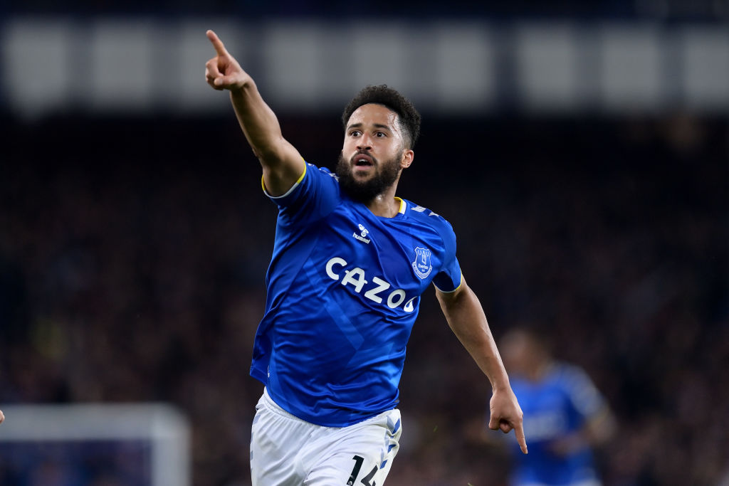 Everton's tweet image. Andros Townsend. 

That is all. 🚀