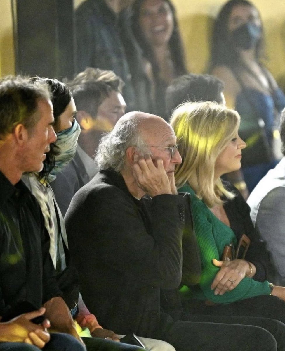 StreetFashion01's tweet photo. Larry David at New York Fashion Week https://t.co/X3KBvw4Abi