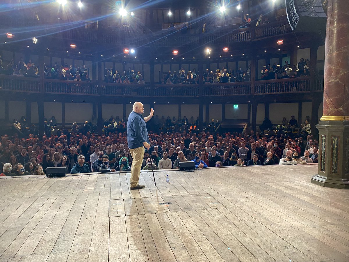 Dara Ó Briain (@daraobriain) on Twitter photo Huge thanks to <a href="/The_Globe/">Shakespeare’s Globe</a> for letting us comedians on their beautiful stage tonight. Turns out, it’s a perfect room for stand-up. Well done William! Huge thanks to <a href="/The_Globe/">Shakespeare’s Globe</a> for letting us comedians on their beautiful stage tonight. Turns out, it’s a perfect room for stand-up. Well done William!