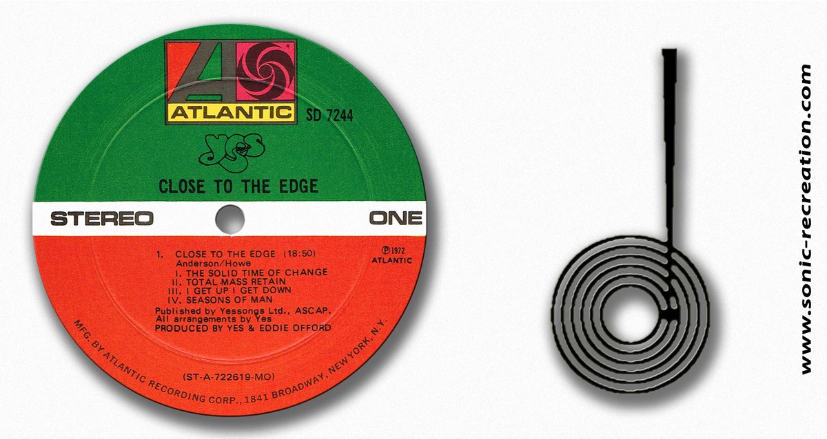 geo_phonics's tweet photo. #Yes #CloseToTheEdge #AlanticRecords released 13 Sept 1972 #RecordLabel #FullDynamicRange #NowSpinning #NowPlaying #SonicRecreation #NeedleDrop #VinylRip #Audiophile #VinylRules #VinylRecords https://t.co/at9MzoIHYw https://t.co/pQ5UTx3rUQ