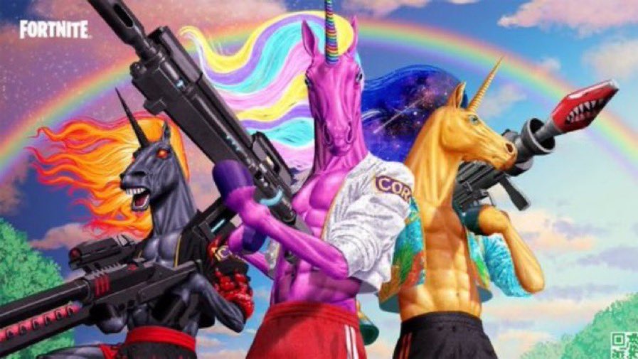 KimbroPlays's tweet photo. New Fortnite update? They really got unicorns in this bad boy??
Let’s find out… LIVE | https://t.co/W5OVodsLP2
#FortniteSeason8 #fortnite #FortniteFrog #FortniteArt https://t.co/M2ZTQLufnE